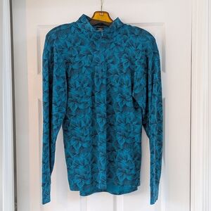 Vintage REI Men's Teal Base Layer, Size Small